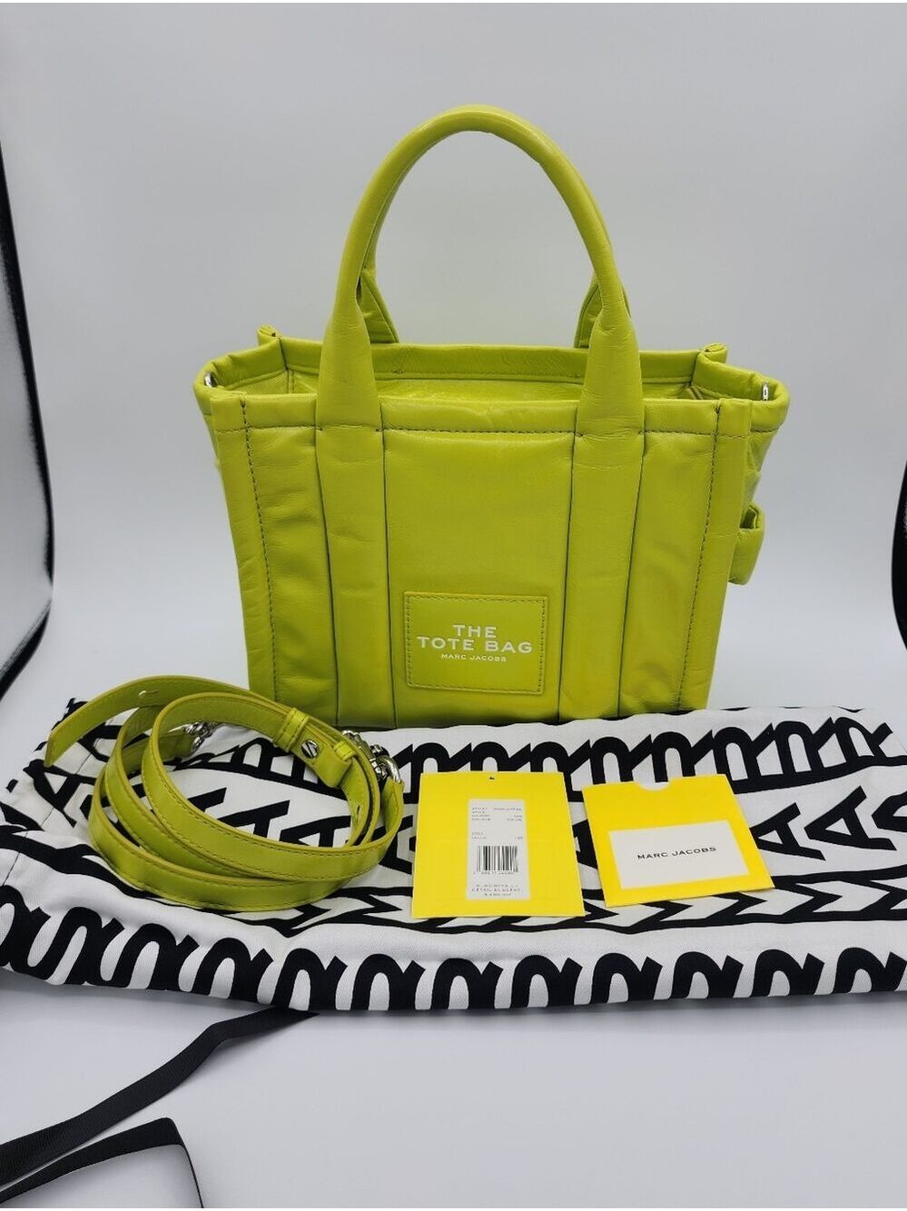 Marc Jacobs Crinkle Leather Tote NWT